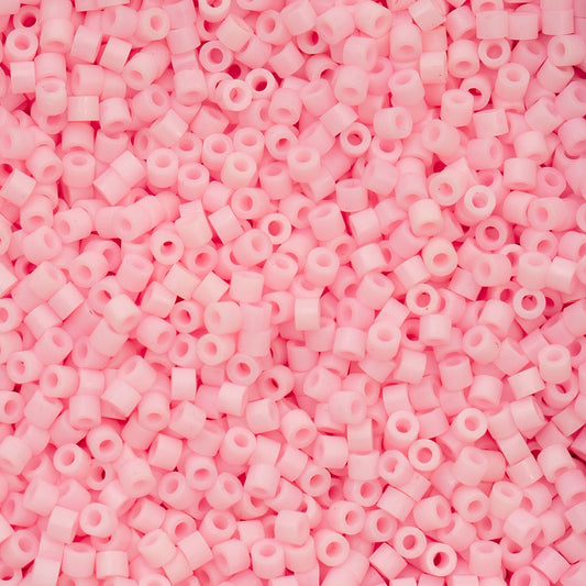11/0 Cylin Beads #1163 Matte Macaron Pink Blush 25g Bag