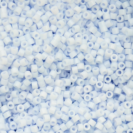 11/0 Cylin Beads #1169 Matte Macaron Blue Cloud 25g Bag