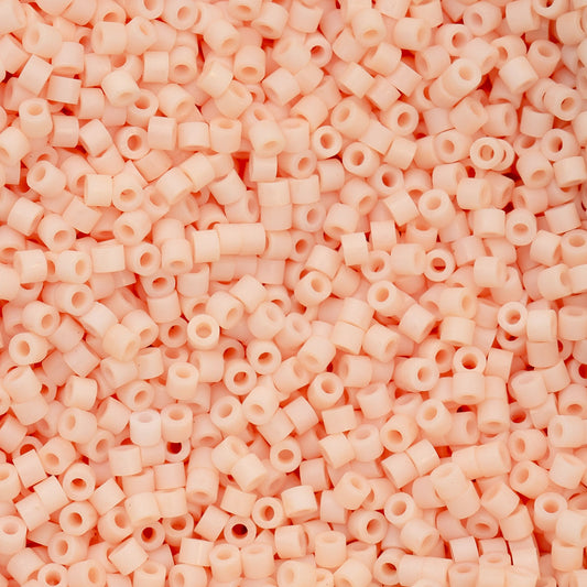 11/0 Cylin Beads #1172 Matte Macaron Light Coral 25g Bag