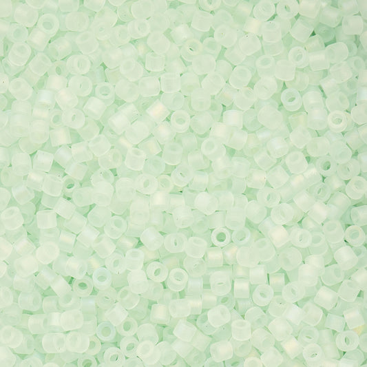 11/0 Cylin Beads #1184 Matte Macaron AB Crystal Sky 25g Bag