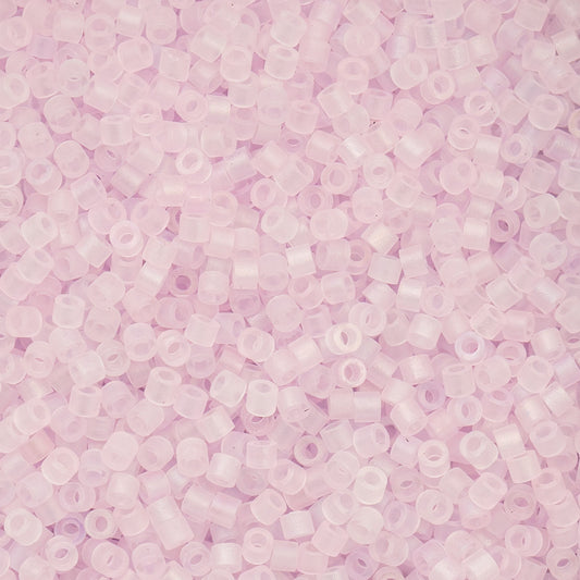 11/0 Cylin Beads #1188 Matte Macaron AB Pale Lavender 25g Bag