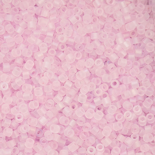 11/0 Cylin Beads #1189 Matte Macaron AB Pastel Lilac 25g Bag