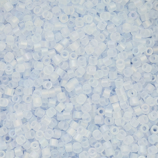 11/0 Cylin Beads #1191 Matte Macaron AB Light Blue 25g Bag