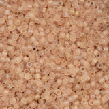 11/0 Cylin Beads #1192 Matte Macaron AB Caramel 25g Bag