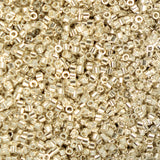 11/0 Cylin Beads #1198 Electro Silver 25g Bag