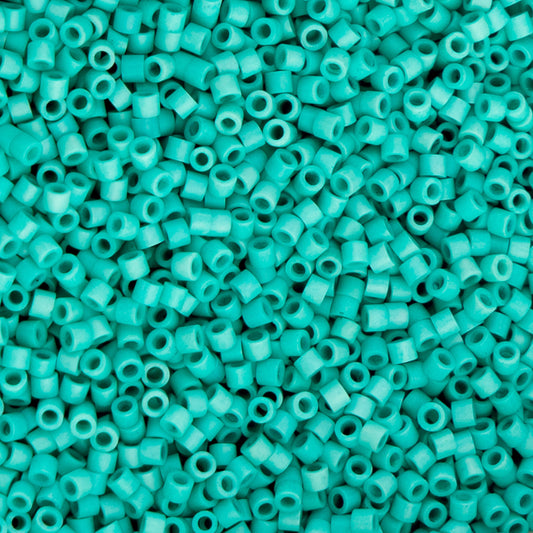 11/0 Cylin Beads #1212 Matte Turquoise Green 25g Bag