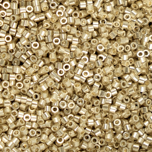 11/0 Cylin Beads #1219 Metaluxe Silver 25g Bag