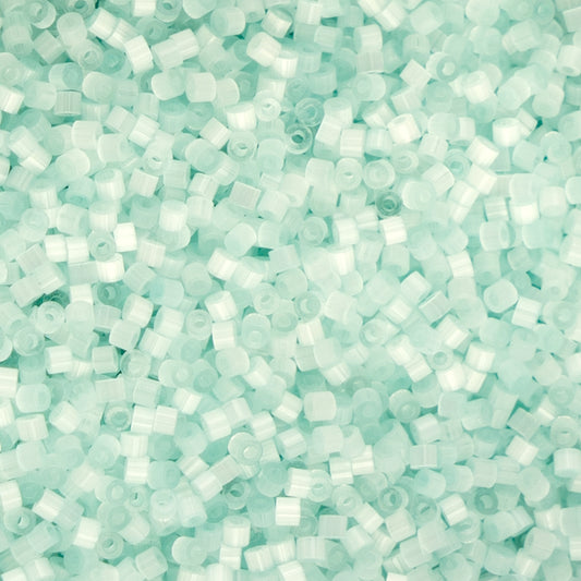 11/0 Cylin Beads #1221 Silkfreeze Blue 25g Bag