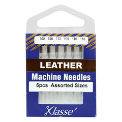 Klasse Leather Needle Asst 6/pk