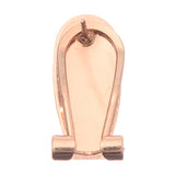 Copper Fingernail Earring Posts 10/pk