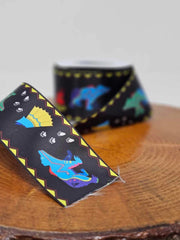 2" Ledger Printed Ribbon - Per Yard