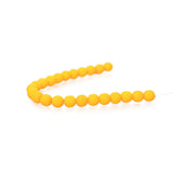 Czech Glass Beads 8mm Round Velvet Sunflower 23/Strand