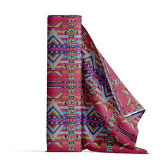 Cotton Fabric Medicine Blessing Pink - Half Yard