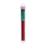 8/0 Perles de Rocailles Tchèques #1003V Rouge Moyen Opaque 22g