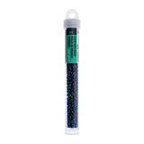 8/0 Czech Seed Beads #180 Opaque Navy Iris 22g
