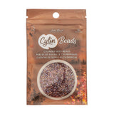 11/0 Cylin Beads #1018 Red Gold Luster 25g Bag