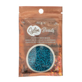 11/0 Cylin Beads #1019 Capri Blue S/L 25g Bag