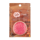 11/0 Cylin Beads #1032 Dark Crystal Pink Lined Ceylon 25g Bag