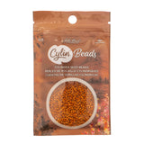 11/0 Cylin Beads #1099 Opaque Pumpkin Orange 25g Bag