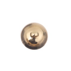 Magnetic Clasp 10mm Round 14kt Gold Plated 10/pk