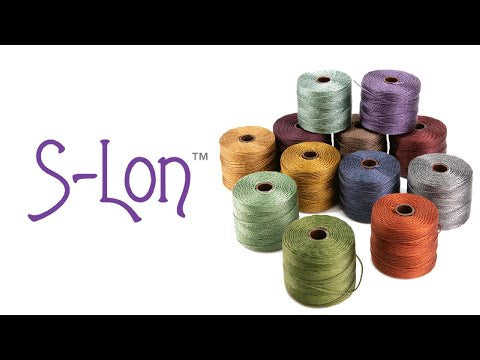 S-Lon Bead Cord .5mm Pumpkin 77yd Spool