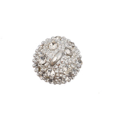 10mm Silver Magnetic Rhinestone Clasp 1/pk