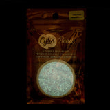 11/0 Cylin Beads #1121 Glow In Dark AB Purple 25g Bag