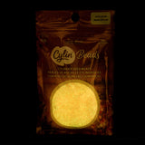 11/0 Cylin Beads #1128 Glow In Dark AB Orange 25g Bag