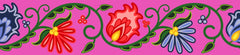 Printed Ribbon 2" River Fire - Per Yard