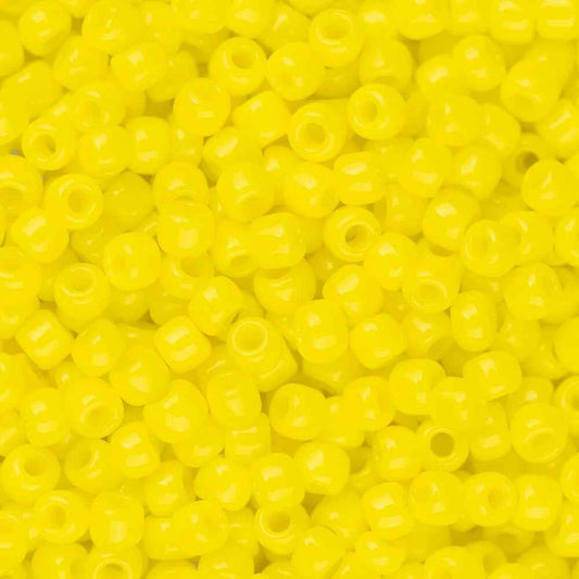 8/0 Toho Seed Beads #42 Opaque Dandelion 8-9g Vial