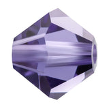 Preciosa Bicone 4mm Tanzanite Each
