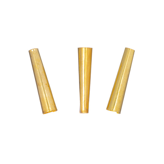 Small Jingle Cone 1 in Brass 100/pk