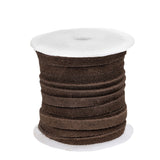 Suede Lace 5mm Dark Brown 10m Spool