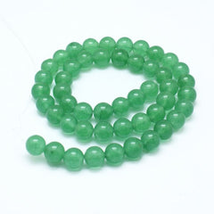 4mm Jade Malaysia (Natural/Dyed) Beads 15-16" Strand