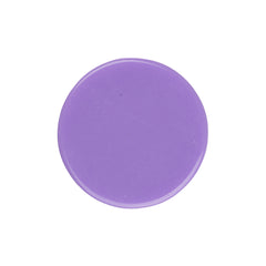 Resin Cabochons, Round 18mm Matte Purple 10/pk