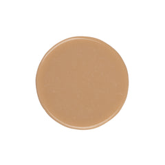 Resin Cabochons, Round 18mm Matte Light Brown 10/pk