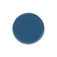 Resin Cabochons, Round 18mm Matte Dark Blue 10/pk