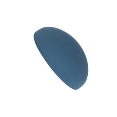 Resin Cabochon, Round 18mm Matte Dark Blue 10/pk