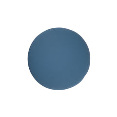 Resin Cabochon, Round 18mm Matte Dark Blue 10/pk