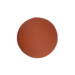 Resin Cabochons, Round 18mm Matte Sienna 10/pk