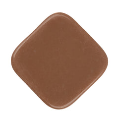 Resin Cabochons, Square 17mm Matte Brown 10/pk