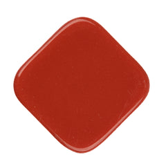 Resin Cabochons, Square 17mm Matte Terracotta 10/pk