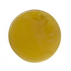 Resin Cabochons, Round 18mm Matte Marble Lemon Yellow 10/pk