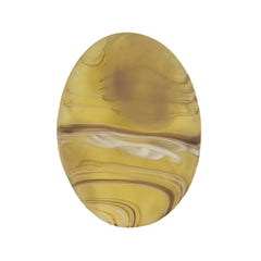 Resin Cabochon Oval 19mm Matte Marble Moss Green 10/pk