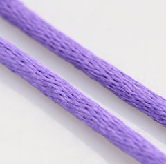 2mm Mauve Rattail Cord 10m