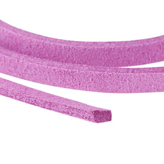 5mm Faux Suede Lace Medium Orchid 5m