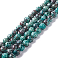 8mm Chrysocolla (Natural/Dyed) Beads 15-16" Strand