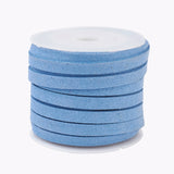 Faux Suede 5mm Lace 5m Cornflower