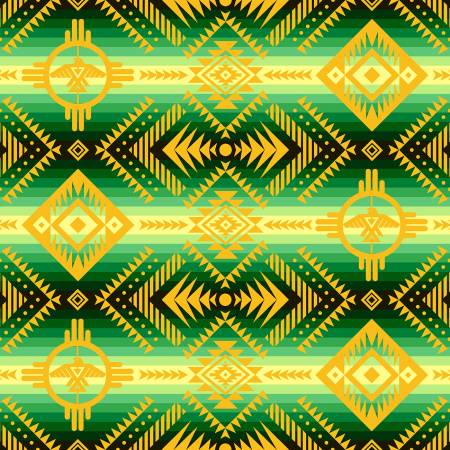 #647 Thunderbird Green 100% Cotton  - Price Per Half Yard