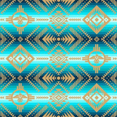 #647 Thunderbird Turquoise 100% Cotton  - Price Per Half Yard